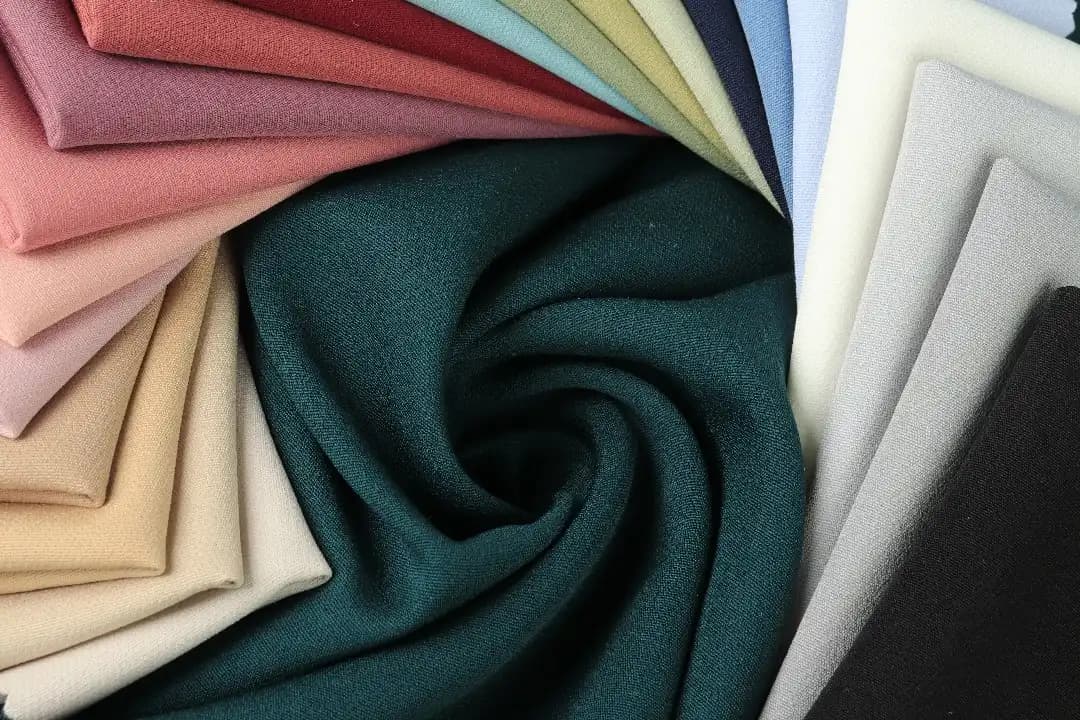 Folded premium fabrics ready for wholesale delivery