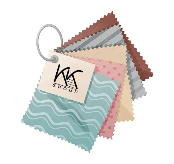 Fabric samples from K&K Group